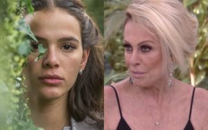 Bruna Marquezine e Ana Maria Braga na Globo (Foto: Reprodução)