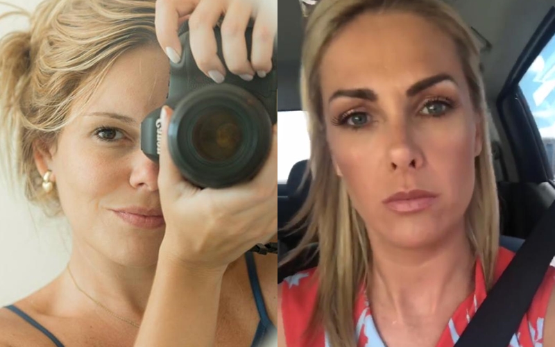 Mulher identificada como a responsável pelas mensagens contra Ana Hickmann (Foto: Reprodução/Facebook/Instagram Stories)