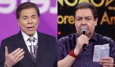 Silvio Santos e Faustão, que foi 