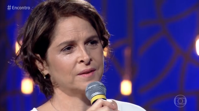 Drica Moares na Globo no Encontro com Fátima Bernardes 