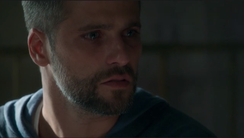 Gabriel (Bruno Gagliasso) em O Sétimo Guardião (Foto: Reprodução/Globo)