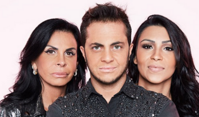 Gretchen, Thammy Miranda e Andressa Miranda (Foto: Divulgação/Multishow)