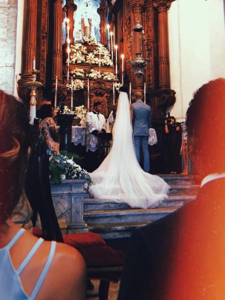 Casamento de Iza e Sérgio Santos (Foto: Reprodução/Instagram)