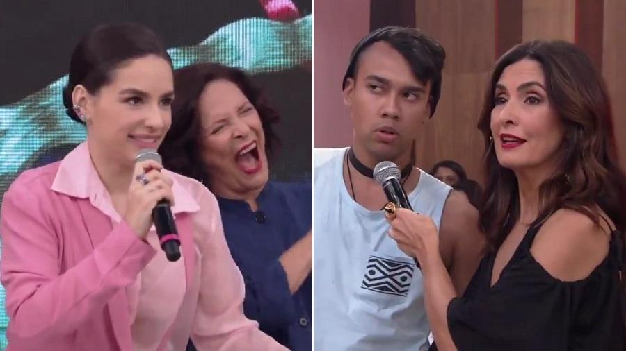 Kéfera no Encontro na Globo (Foto: Reprodução)