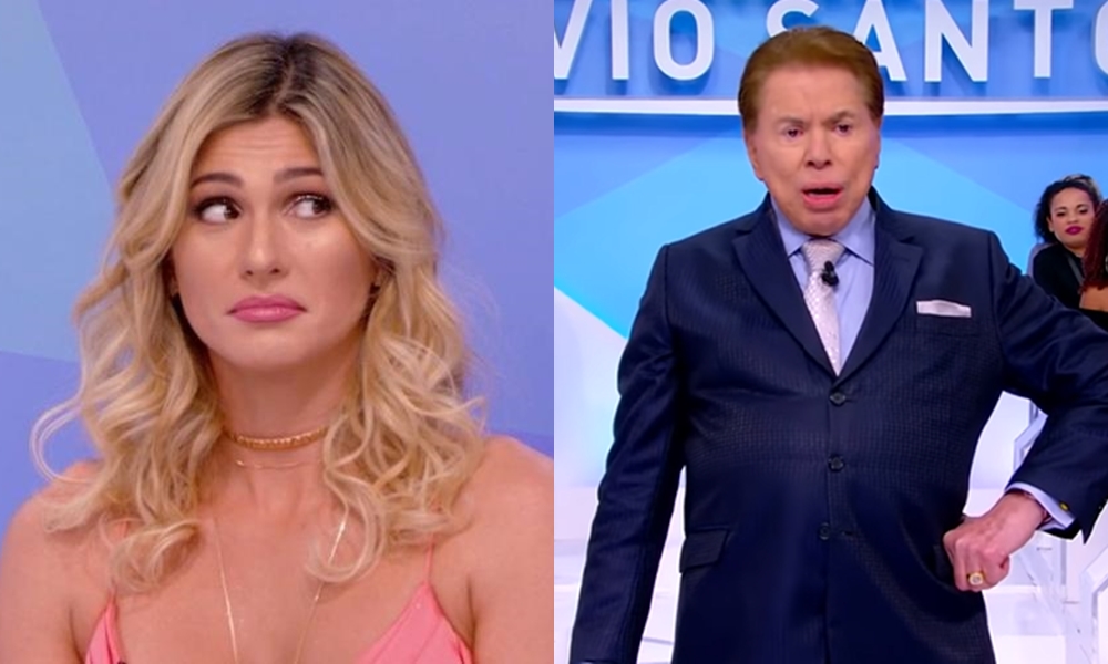 Silvio Santos colocou Livia Andrade contra parede no SBT 