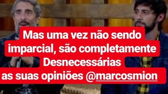 Mensagem compartilhada por Carlinhos Aguiar no Instagram. (Foto: Reprodução/Instagram)