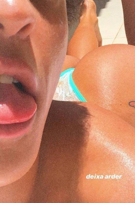 Pabllo Vittar exibiu o corpo invejável (Foto: Reprodução/Instagram)