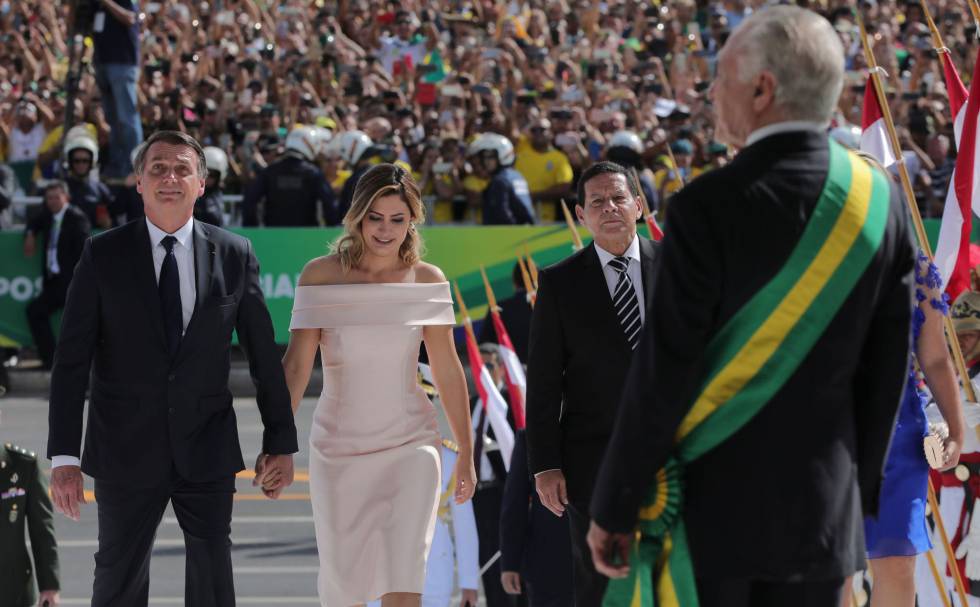 A posse do presidente Jair Bolsonaro (Foto: Divulgação)