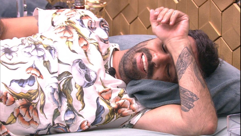 Vinicius no Quarto Ouro do BBB19 (Foto: Reprodução/Globo)