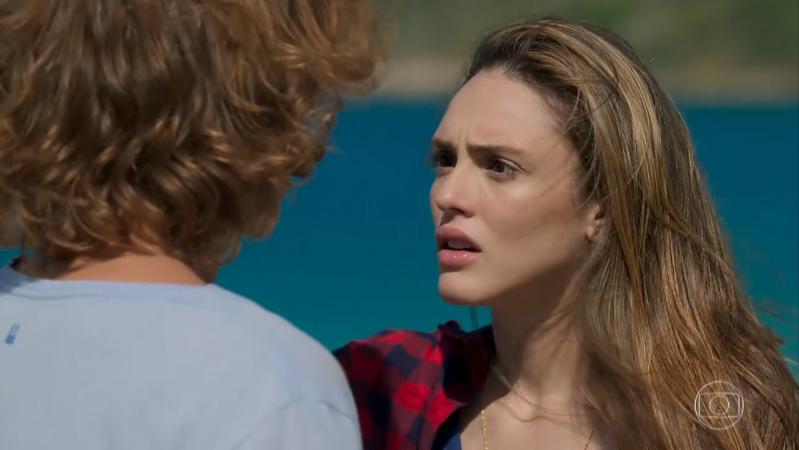 Manu (Isabelle Drummond) em Verão 90 (Foto: Reprodução/Globo)