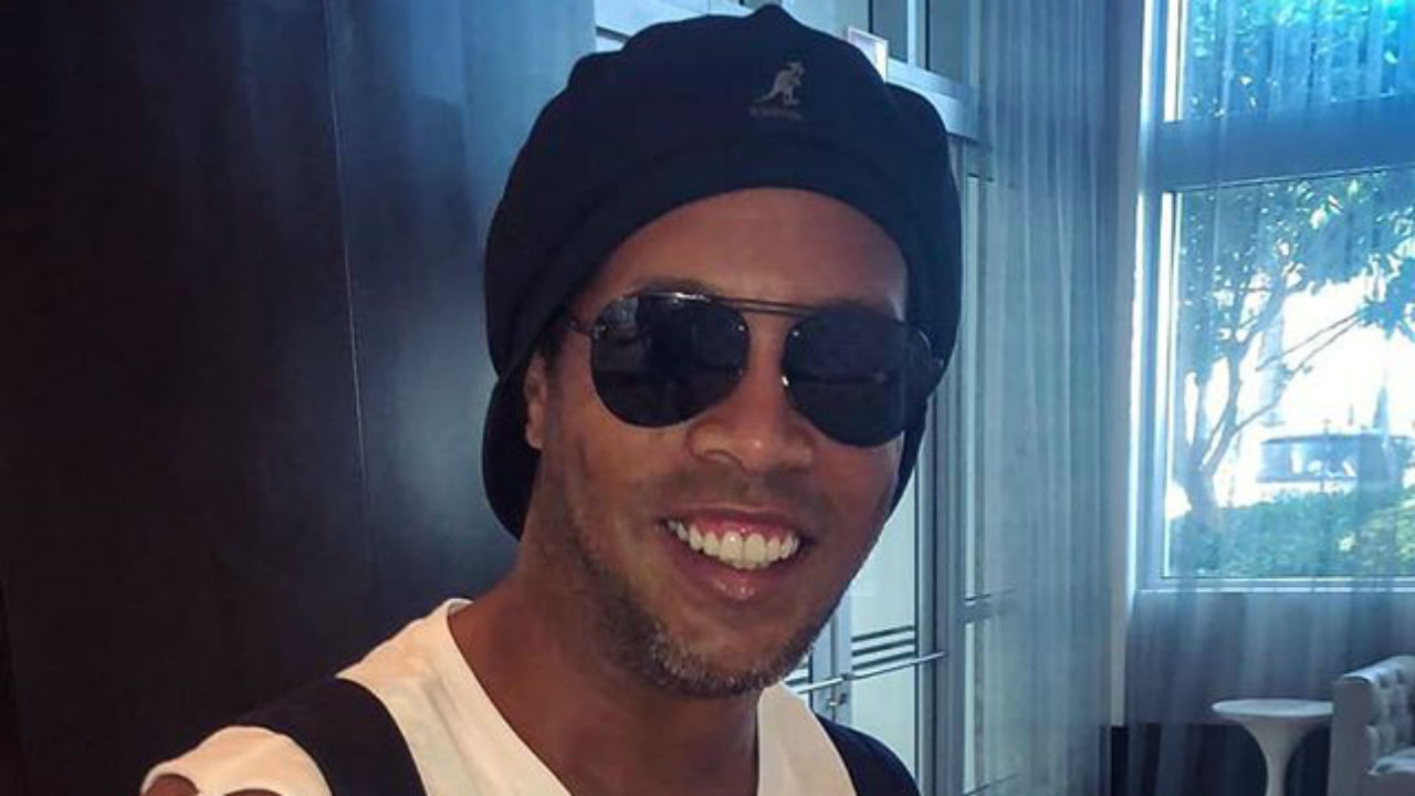 O jogador Ronaldinho Gaúcho (Foto: Reproduçaõ)