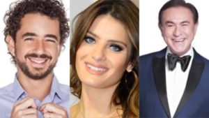 Feliep Andreoli, Isabelli Fontana e Amaury Jr, famosos que já tiveram experiência com extraterrestre (Foto: Montagem/ TV Foco)