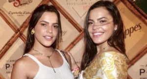 Emilly Araújo e a irmã Mayla Araújo (Foto: AgNews)