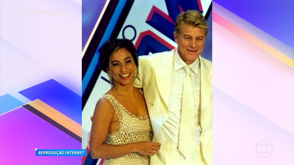 Apresentadores na comemoração de 35 anos do Vídeo Show (Foto: Globo/Estevam Avellar)