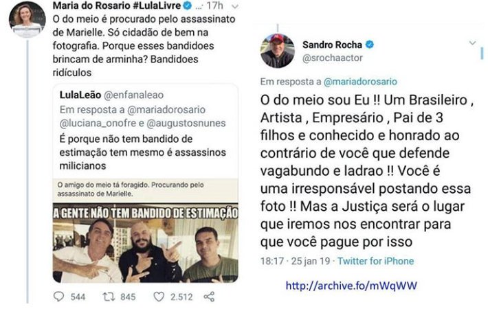 Maria do Rosário compartilhou fake news em rede social (Foto: Reprodução)