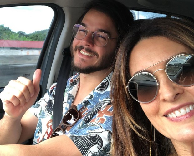 Fátima Bernardes e Túlio Gadêlha (Foto: Reprodução/Instagram)