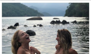 Angélica e Carolina Dieckmann são amigas de longa data (Foto: Divulgação)