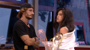 Alan e Hana no BBB19 (Foto: Reprodução)