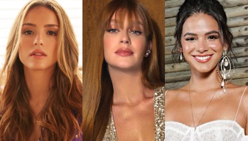 Isabelle Drummond, Marina Ruy Barbosa e Bruna Marquezine (Foto: Reprodução)