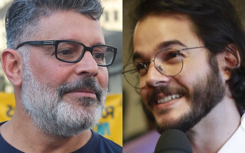 Alexandre Frota e Túlio Gadelha (Foto: Reprodução)