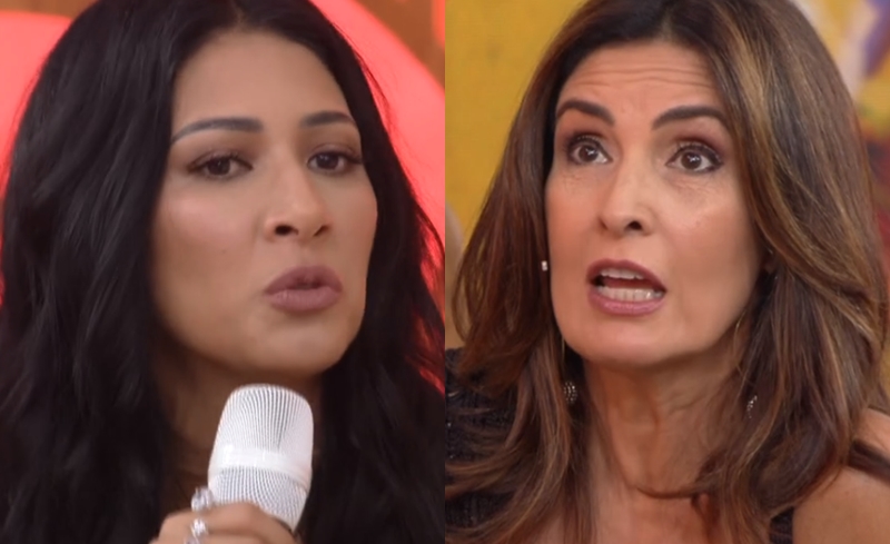 Simone e Simaria no Encontro com Fátima Bernardes na Globo (Foto reprodução: Globo)