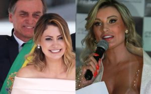 Michelle Bolsonaro é sósia de Andressa Urach (Foto: Reprodução)