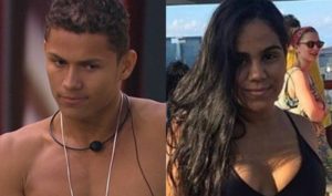 Danrley, do BBB19, e a namorada, Larissa Celestino (Foto: Reprodução)