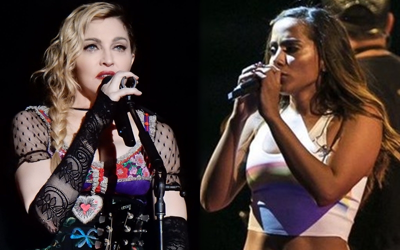 Madonna e Anitta (Foto: Divulgação/Bruna Prado/UOL)