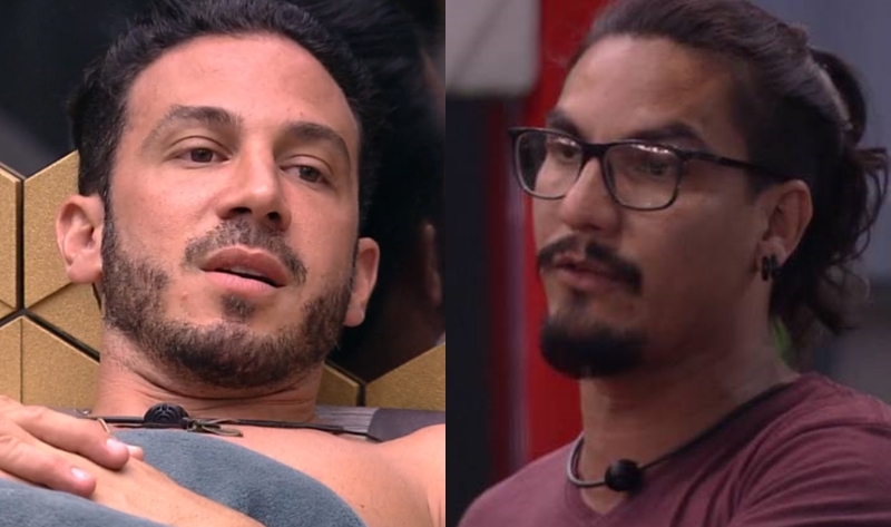 Gustavo e Vanderson no BBB19 (Foto: Reprodução)