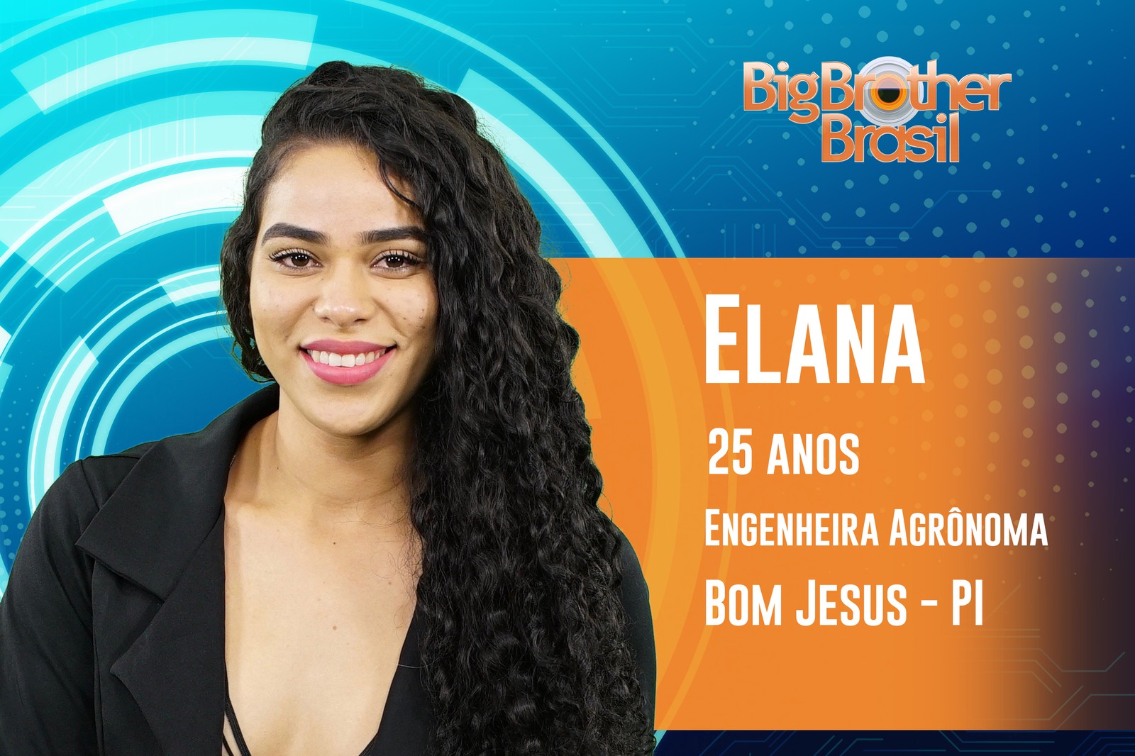 Elana tem 25 anos e estará no BBB19