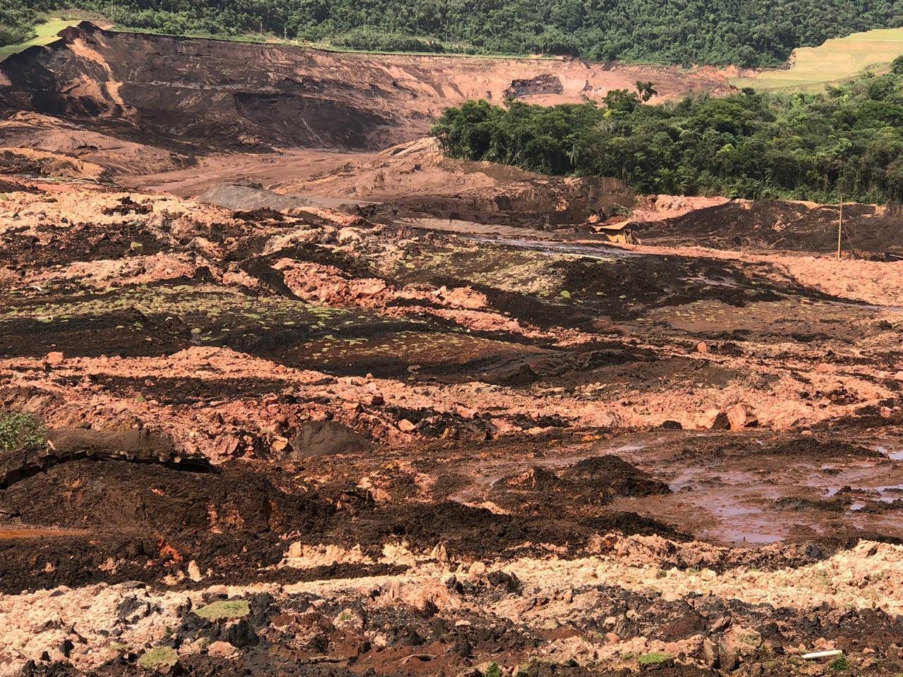 Barragem da mineradora Vale se rompe e atinge Brumadinho, em Minas Gerais (Foto: Divulgação)