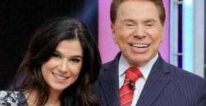 Caçula, Renata Abravanel, e Silvio Santos (Foto: Contigo)