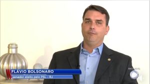 O senador eleito pelo Rio de Janeiro, Flávio Bolsonaro é acusado de liderar uma organização criminosa (Foto: Reprodução)