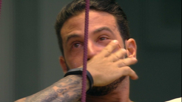 Gustavo chora no BBB19 (Foto: Reprodução/Globo)