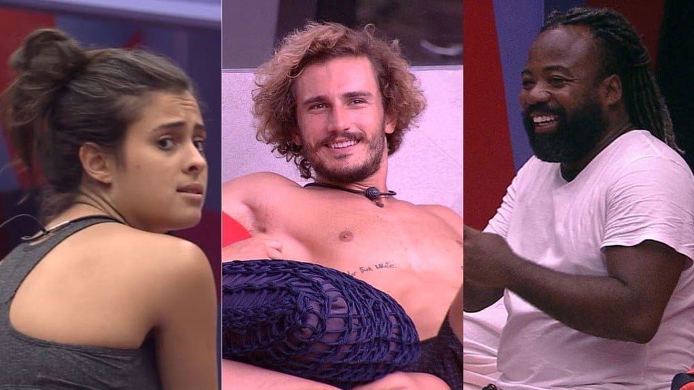 Hana, Alan e Rodrigo terão papel decisivo nesta noite no BBB19 (Foto: Montagem)