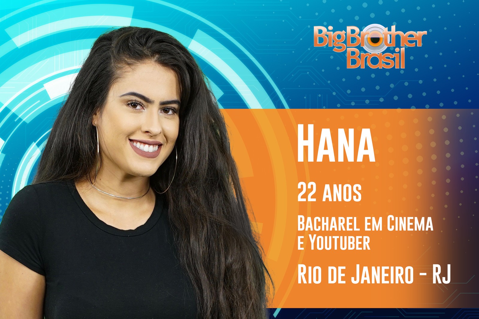 Hana estará no BBB19 (Foto: Reprodução)