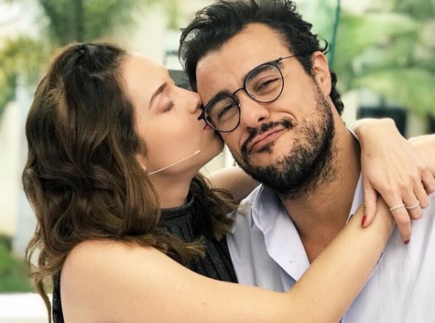 Sophia Abrahão, Joaquim Lopes e equipe do Vídeo Show foram pegos de surpreso com fim do programa (Foto reprodução)