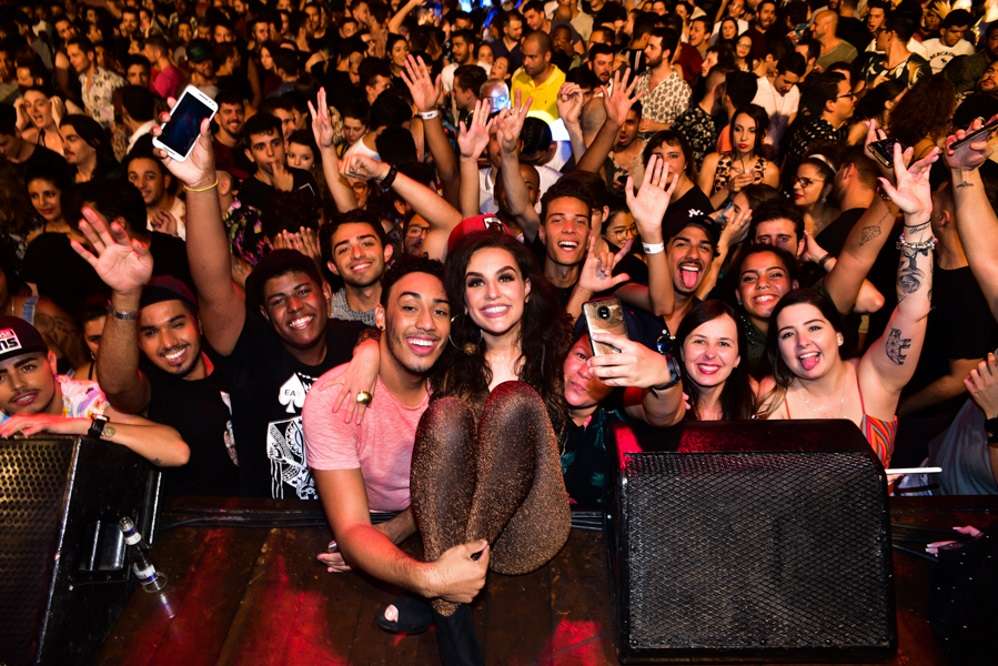 Kéfera durante show (Foto: Leo Franco/AgNews)