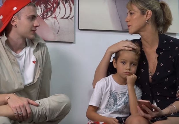 Leo Picon, Luana Piovani e Dom (Foto: Reprodução/Instagram)