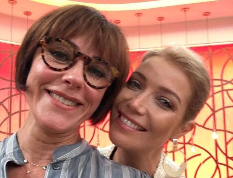 Luiza Possi e Christiane Torloni no Encontro da Globo