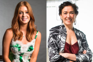 As atrizes Marina Ruy Barbosa e Lilia Cabral