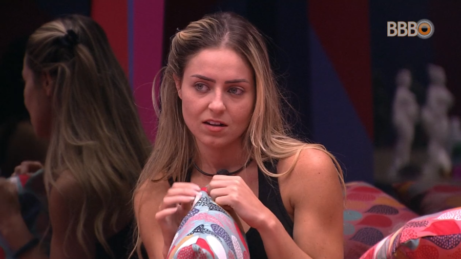 Paula no BBB19 (Foto: Divulgação)