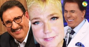 Silvio Santos, Xuxa e Ratinho, personalidades da TV Brasileira (Foto: Montagem/TV Foco)