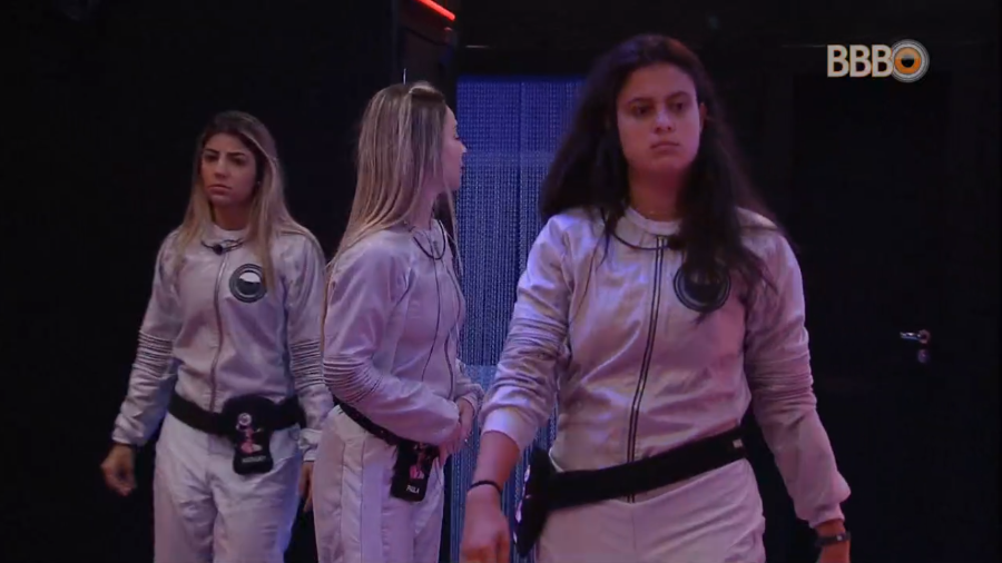 Hana, Hariany e Paula no BBB19 (Foto: Reprodução)