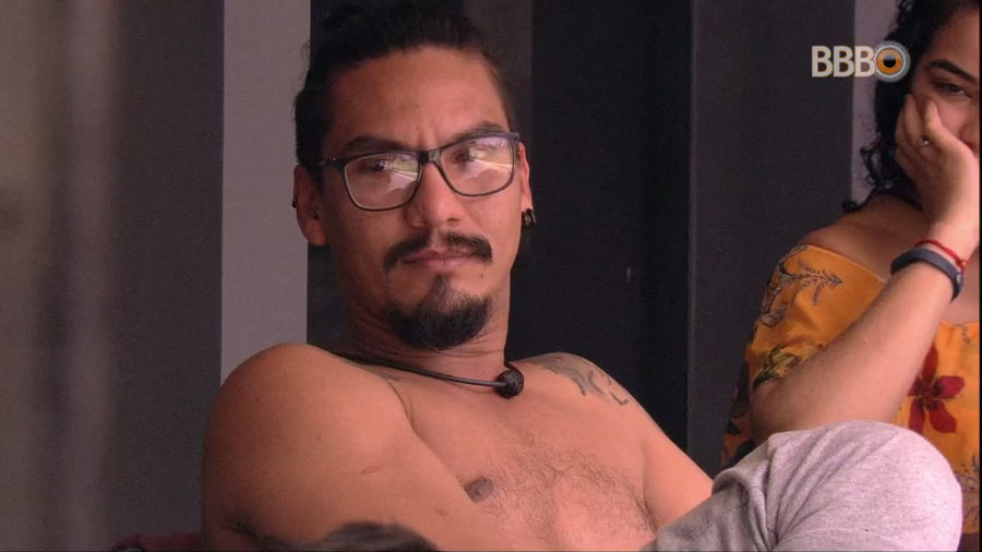 Vanderson no BBB 19 (Foto: Divulgação)