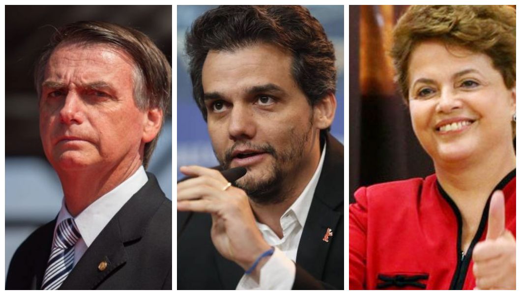 Wagner Moura teceu suas críticas a Bolsonaro e falou de Dilma Rousseff (Foto: Reprodução/Montagem)