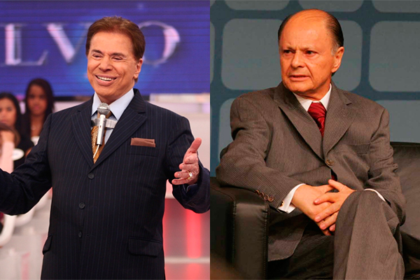 Silvio Santos é dono do SBT e Edir Macedo da Record. (Foto: Reprodução/Montagem)