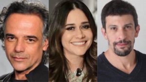 Ângelo Antînio, Alessandra Negrini e Milhem Cortaz (Foto Montagem/Tv Foco)