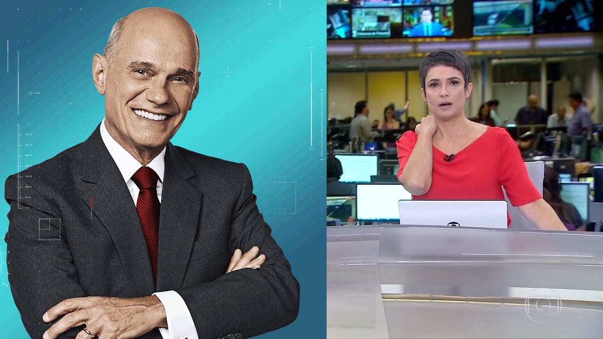 Sandra Annenberg ficou emocionada com a morte de Ricardo Boechat (Foto: Reprodução/ Globo)