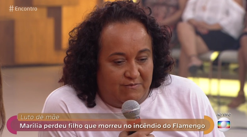 Marília no Encontro com Fátima Bernardes